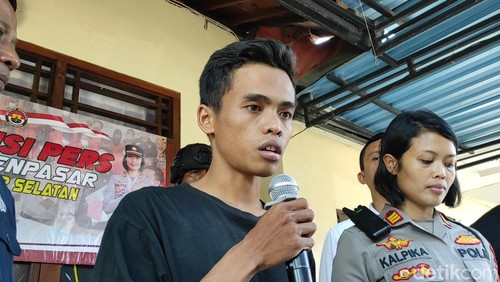 Satriana Putra, penyebar hoaks tawuran di TikTok meminta maaf.
