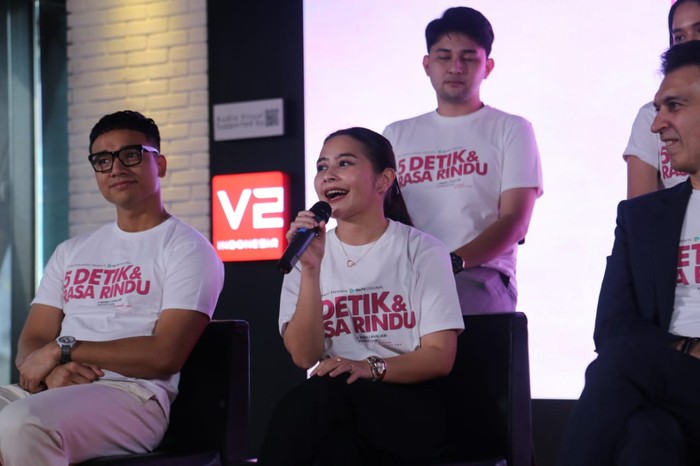 Konferensi pers Serial 5 Detik & Rasa Rindu.