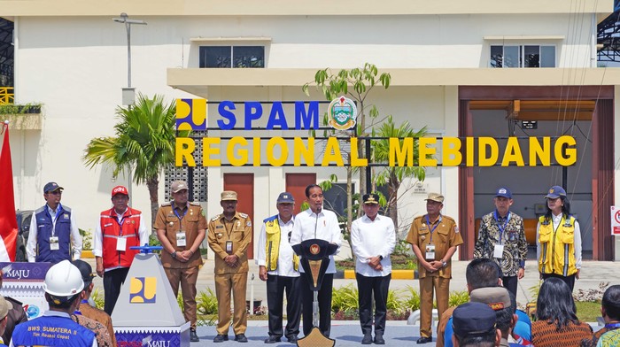 SPAM Regional Mebidang Mampu Penuhi Air Minum 440.000 Jiwa di Sumut