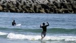 Suasana Pantai Yotsukura Jepang Setelah Pembuangan Limbah Nuklir ke Laut