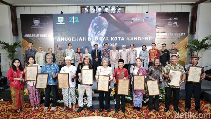 10 penerima Penghargaan Anugerah Budaya Kota Bandung 2023