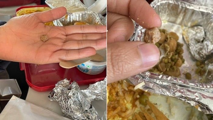 5 Penemuan Aneh di Dalam Makanan Pesawat, Bikin Mual Penumpang!