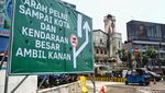 Ada Rekayasa Lalin di Simpang Harmoni Imbas Proyek MRT Fase 2