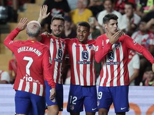 Vallecano Vs Atletico: Griezmann dkk. Pesta Gol 7-0