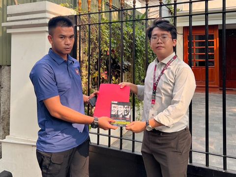 BEM UI mengirim undangan debat adu gagasan ke pihak Anies, Ganjar, Prabowo. (Dok BEM UI)