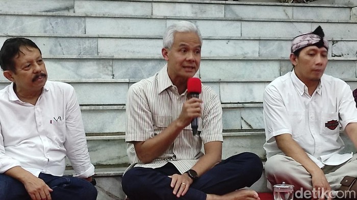 Ganjar Pranowo di Semarang, Selasa (29/8/2023).