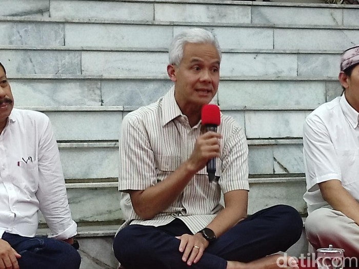 Ganjar Pranowo di Semarang, Selasa (29/8/2023).