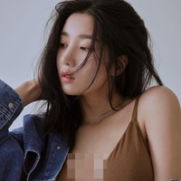 Kwon Eunbi memukau publik dengan gaya seksinya sebagai model terbaru Calvin Klein. Foto: dok. Instagram @silver_rain.__