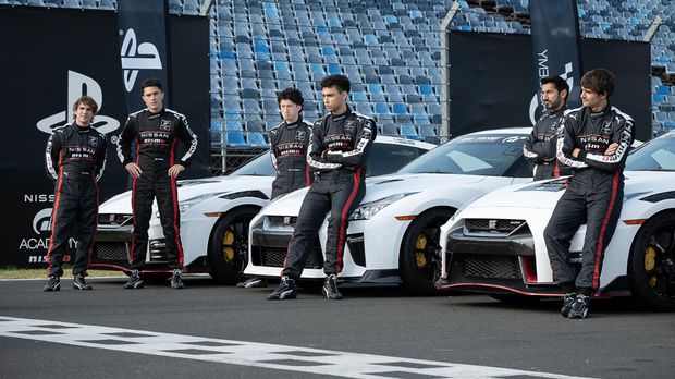Cuplikan adegan dalam film Gran Turismo (2023).