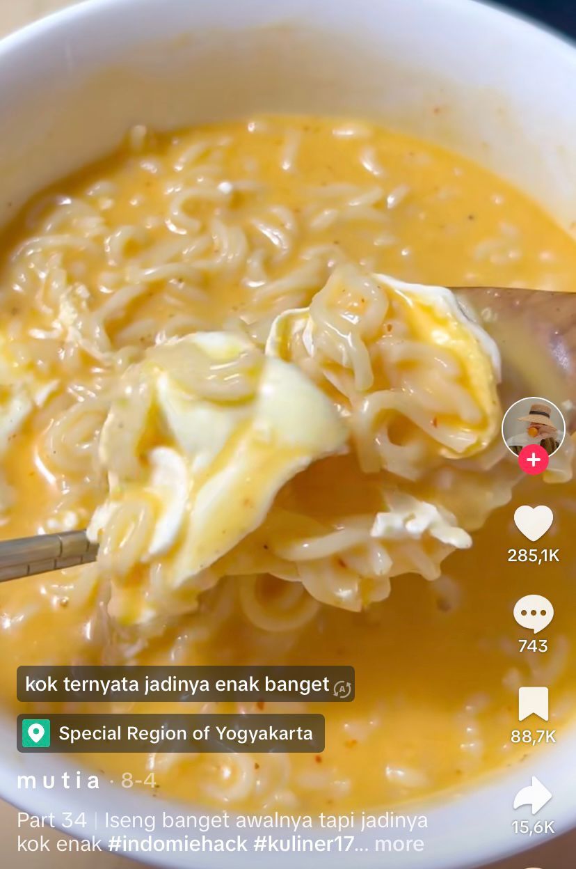 sekte baru Indomie rebus yang diremuk