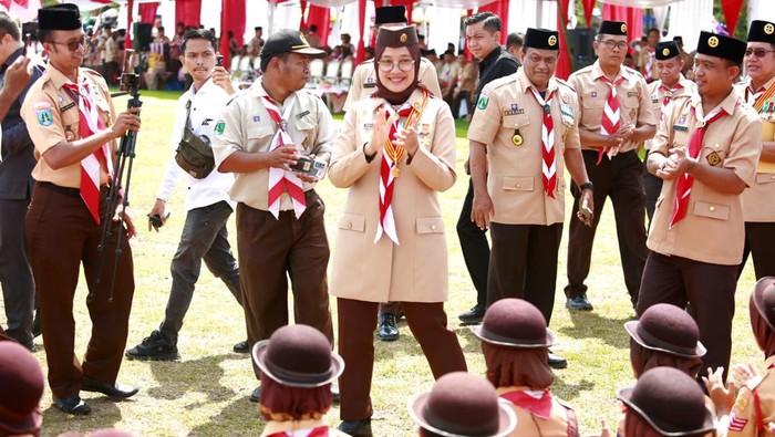 Ipuk dorong Pramuka Banyuwangi Perkuat Karakter Diri