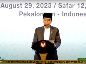Muktamar Sufi Internasional 2023, Jokowi Sebut RI Jadi Contoh Islam Moderat