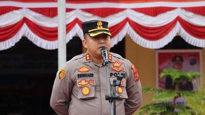 Kapolres Dairi AKBP Reinhard Nainggolan