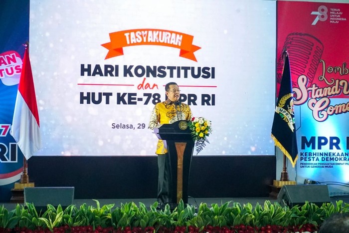 Ketua MPR RI Bambang Soesatyo
