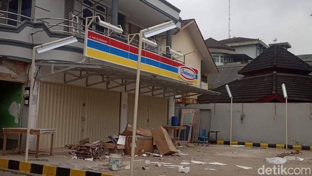 Minimarket selebgram istri bandar narkoba disita Polda Lampung.