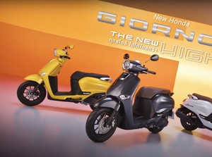 Honda Rilis Skutik Retro New Giorno+, Calon Rival Yamaha Grand Filano