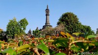 Area Monumen Perjuangan Rakyat Bali memang menjadi lokasi favorit masyarakat untuk berolahraga di setiap paginya. Selain itu aturan untuk tidak membawa hewan peliharaan seperti anjing masuk kedalam area monumen menambah kenyamanan di lokasi ini. Foto: Nala Andrianingsih/detikHealth
