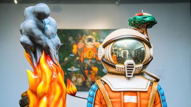Pameran Tunggal Iwan Suastika di D Gallerie