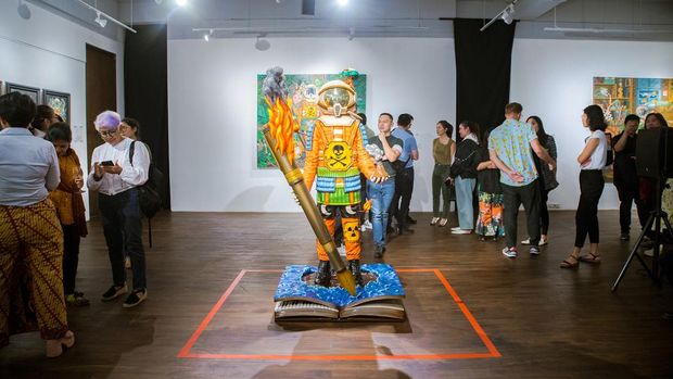 Pameran Tunggal Iwan Suastika di D Gallerie