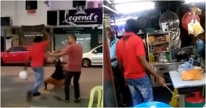 Pelayan dipukul pengunjung karena lama sajikan makanan.