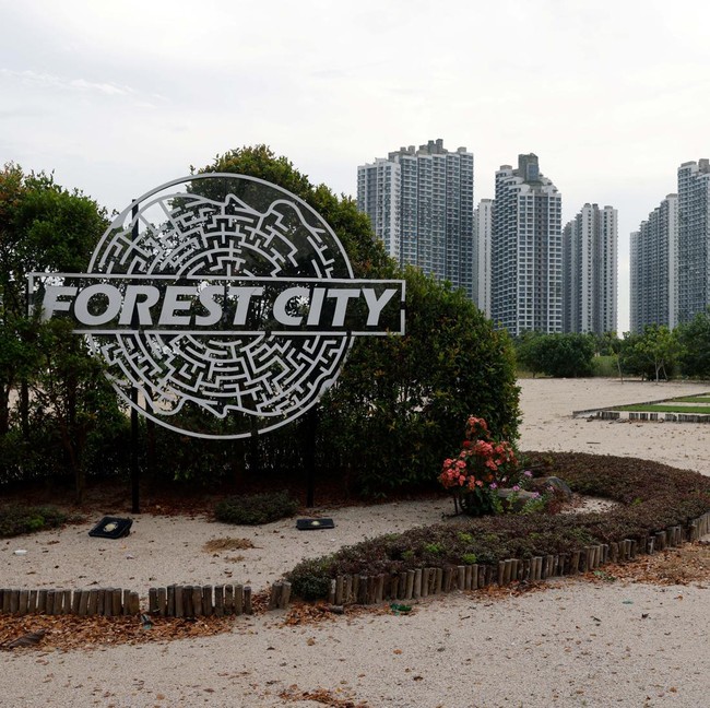 Potret Kota Hantu Forest City yang Kini Jadi Sarang Penipu