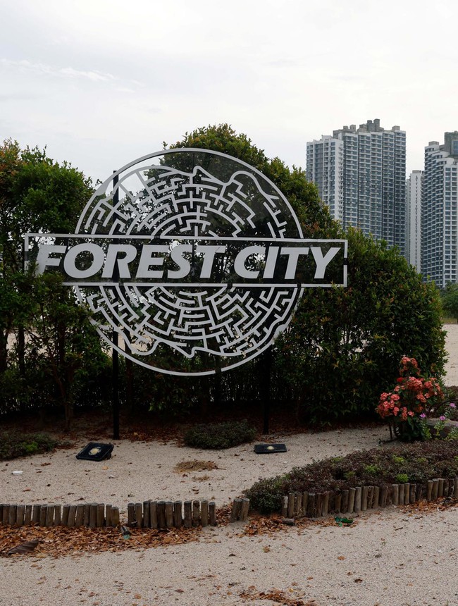 Potret Kota Hantu Forest City yang Kini Jadi Sarang Penipu