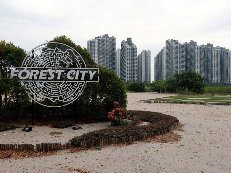 Potret Kota Hantu Forest City yang Kini Jadi Sarang Penipu
