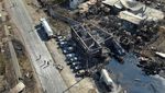 Penampakan Sisa-sisa Ledakan Stasiun LPG di Rumania