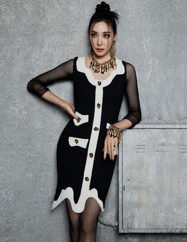 Aku merasa terhormat menjadi bagian dari Moschino. Aku tidak sabar menantikan perjalanan seru dengan brand Italia yang begitu ternama ini,” ungkap Tiffany Young.Foto: dok. Instagram @moschino