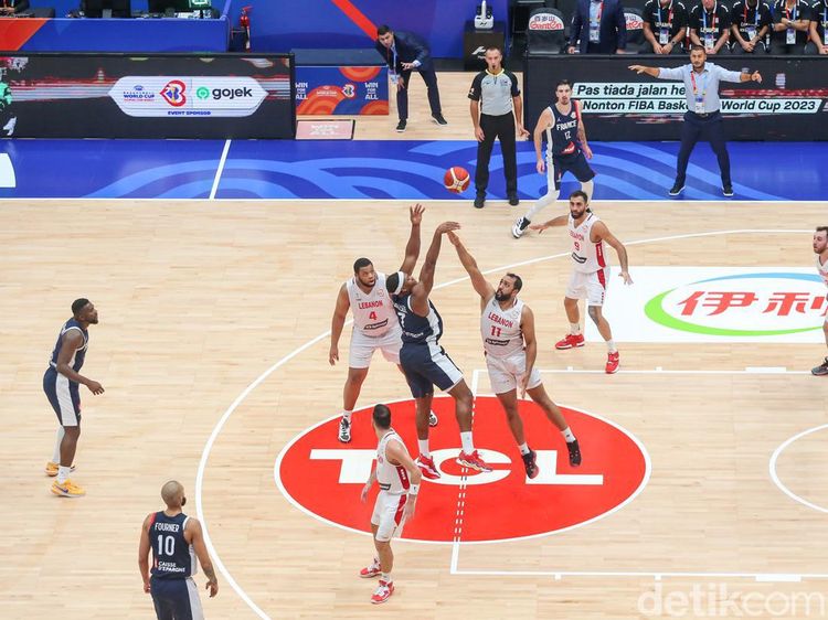 Prancis Tekuk Lebanon di FIBA World Cup 2023