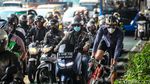 Sudah Ada LRT, Lalin Jalan Gatsu Tetap Macet Pagi Ini