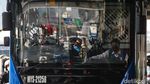 Sudah Ada LRT, Lalin Jalan Gatsu Tetap Macet Pagi Ini