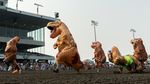 Unik! Potret Keseruan Lomba Balap T-Rex di Amerika Serikat