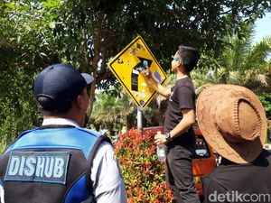 Parah! Puluhan Rambu Lalu Lintas di Boyolali Jadi Sasaran Vandalisme