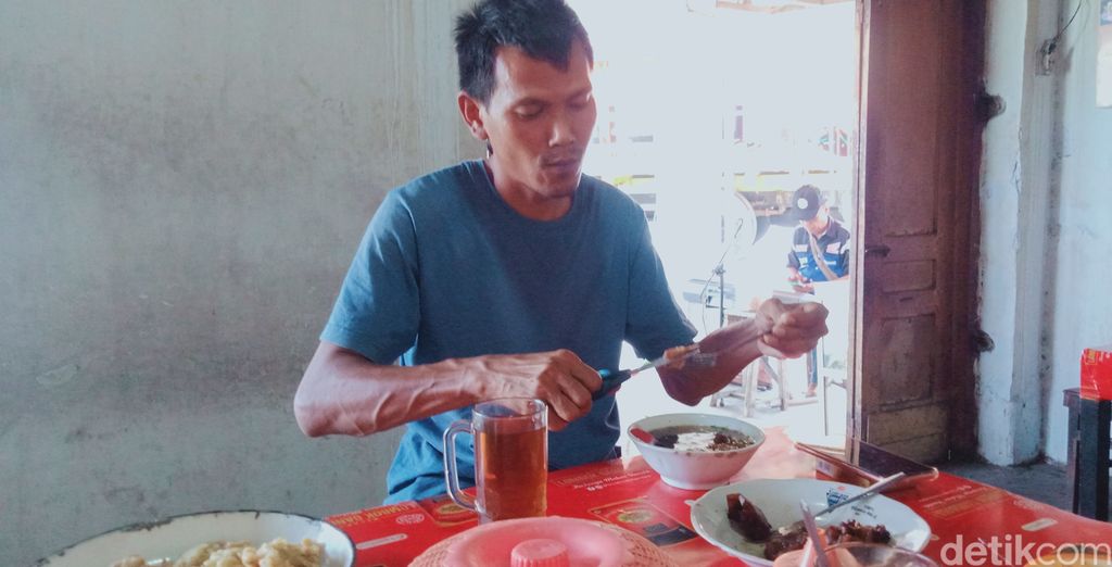 Warung Soto Gunting Pak Randy di Klaten, Selasa (29/8/2023).