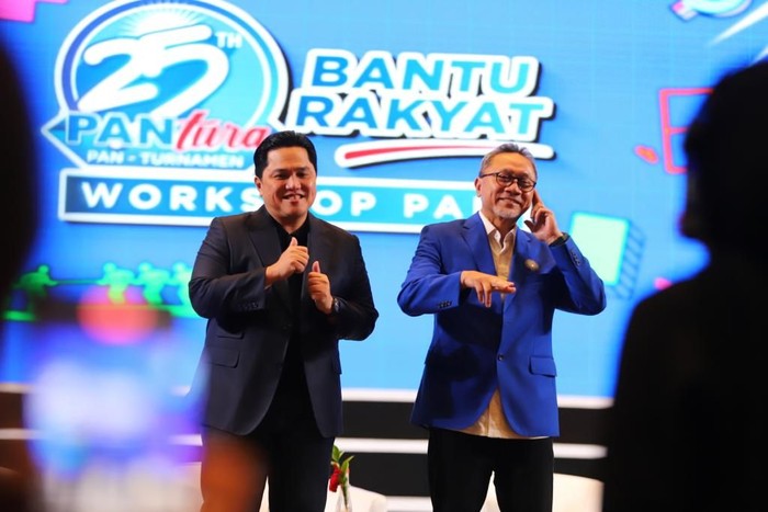 Zulkifli Hasan dan Erick Thohir