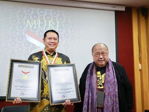 Bamsoet Raih 2 Rekor MURI, Tulis 31 Buku dan Aktif Respons Isu Kenegaraan
