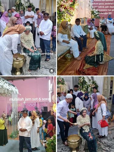 Curhat wanita ini menunggu pembawa acara saat ingin momen siraman. Curhat wanita ini menunggu pembawa acara saat ingin momen siraman. Membuat keluarga dan tamu undangan ikut emosi, viral di TikTok.