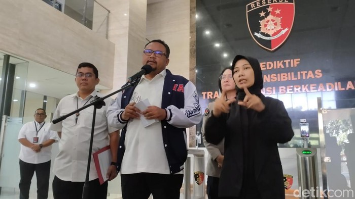 Dirtipidsiber Bareskrim Polri Brigjen Adi Vivid Agustiadi Bachtiar (Rumondang N/detikcom)
