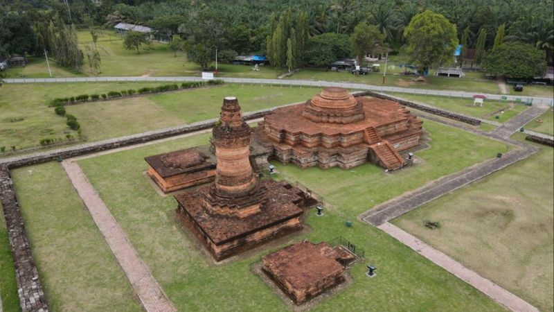 Foto: Penampakan Candi Muara Takus (Dok Disbud Riau)