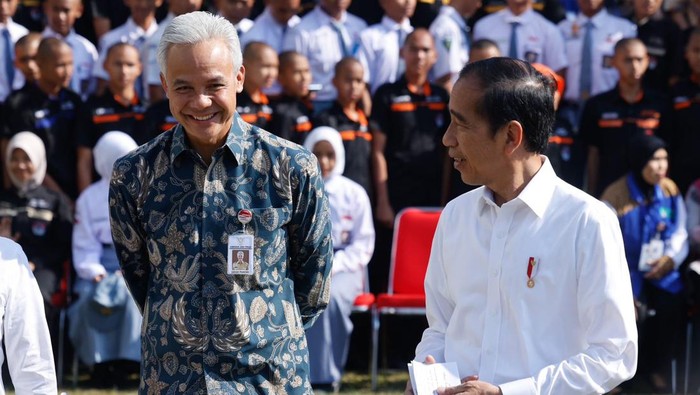 Ganjar Pranowo dan Jokowi