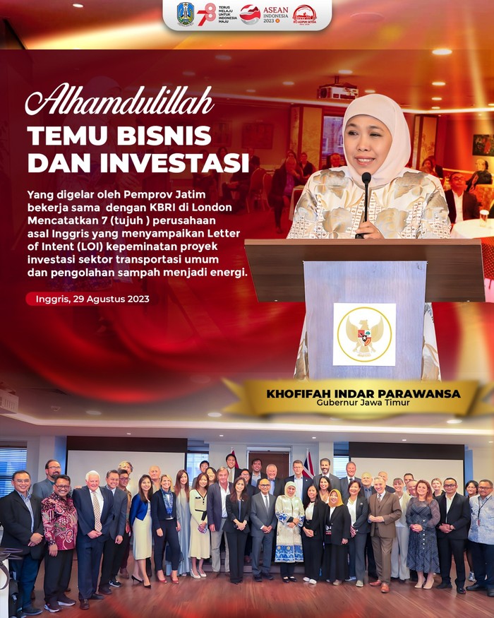 Gubernur Jatim Khofifah Indar Parawansa