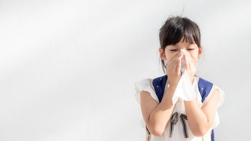 Ilustrasi ISPA pada Anak