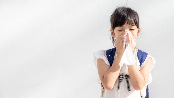 Ilustrasi ISPA pada Anak