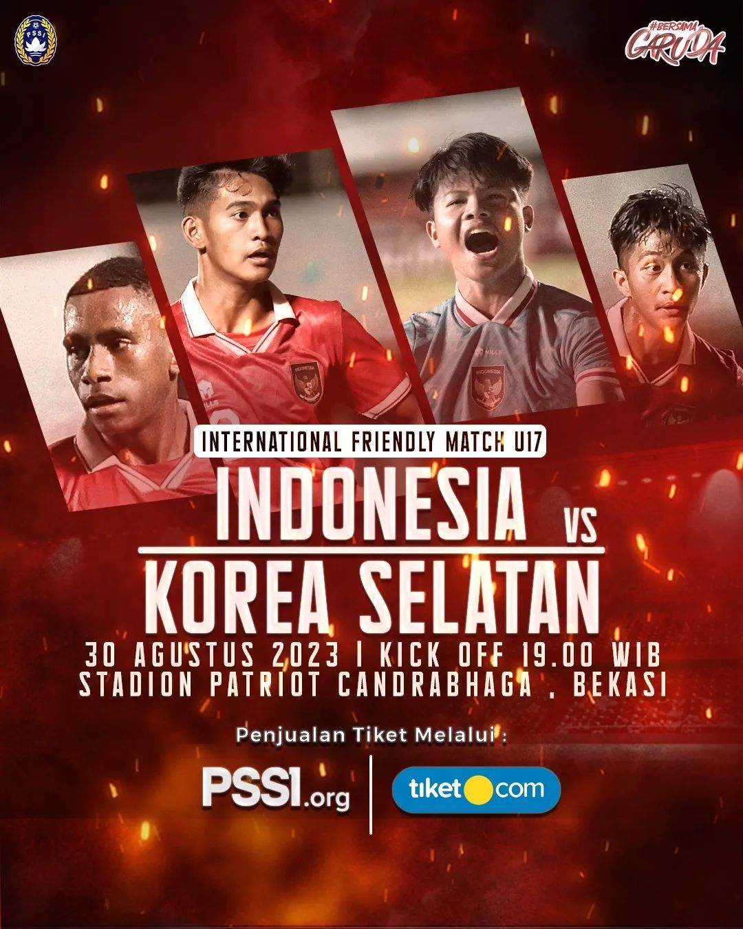 Jadwal-Streaming Indonesia U-17 vs Korea Selatan Malam Ini