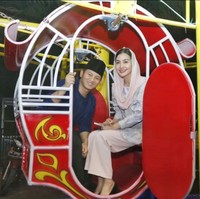 Selain aktif berkegiatan sebagai pejabat pemerintah, Novita juga seorang pengusaha. Dia mendirikan brand fashion hijab Merayu. Foto: Instagram/@novitamochamad