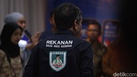 Acara ini turut dihadiri relawan Anies.   