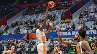 Sementara di kubu Pantai Gading, ada lima pemain yang mencetak dua digit poin, yakni Cedric Bah (13), Solo Diabate (12), Jean Philippe Dally (11), Assemian Moulare (10), dan Bazoumana Kone (10).