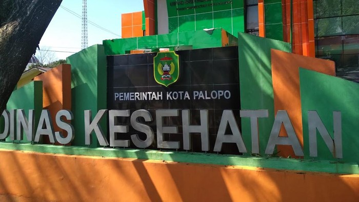 Kantor Dinas Kesehatan Kota Palopo, Sulsel.