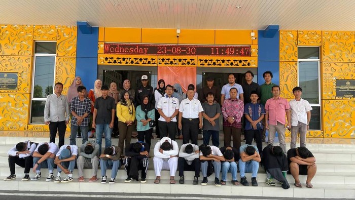 Kasus tawuran pelajar gegara rebutan wanita berakhir damai